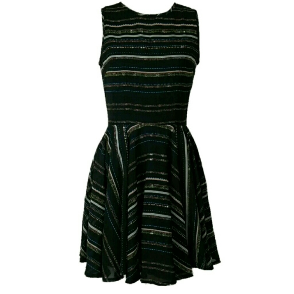 Maison Jules Striped Dress